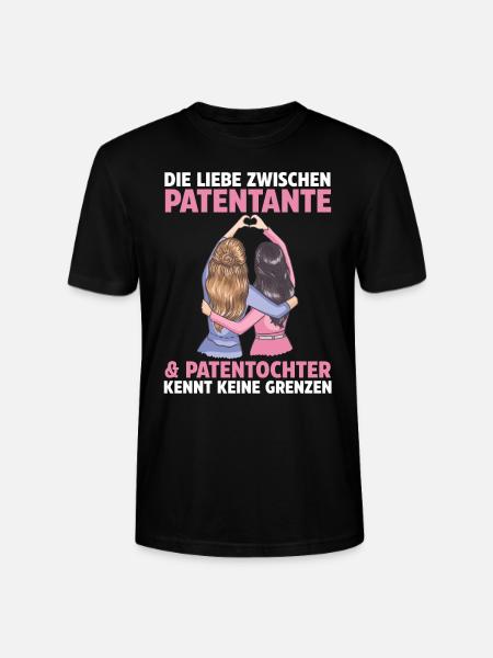 Patentochter Taufe Patenonkel Pate - Stanley/Stella Unisex Bio-T-Shirt CRAFTER - Schwarz