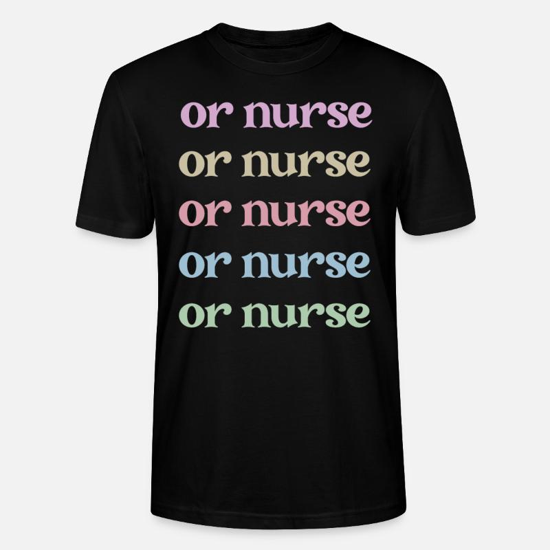 Infirmière chirurgicale Infirmière chirurgicale Infirmière - T-shirt bio CRAFTER Stanley Stella Unisexe - noir
