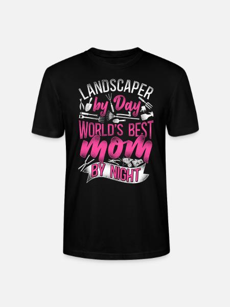 Landscaper Landscaping Landscape - Stanley/Stella CRAFTER Unisex Organic T-Shirt - black