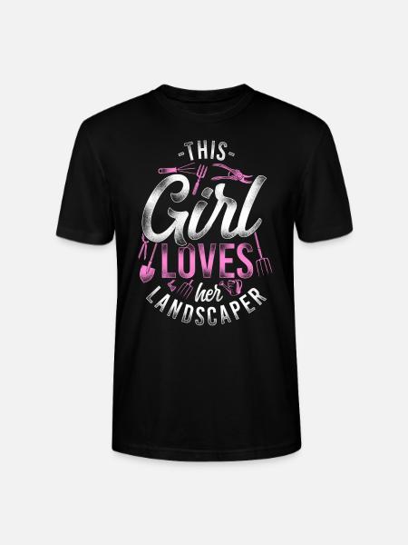 Landscaper Landscaping Landscape - Stanley/Stella CRAFTER Unisex Organic T-Shirt - black