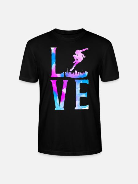 Parkour Free Running Traceur - Stanley/Stella CRAFTER Unisex Organic T-Shirt - black
