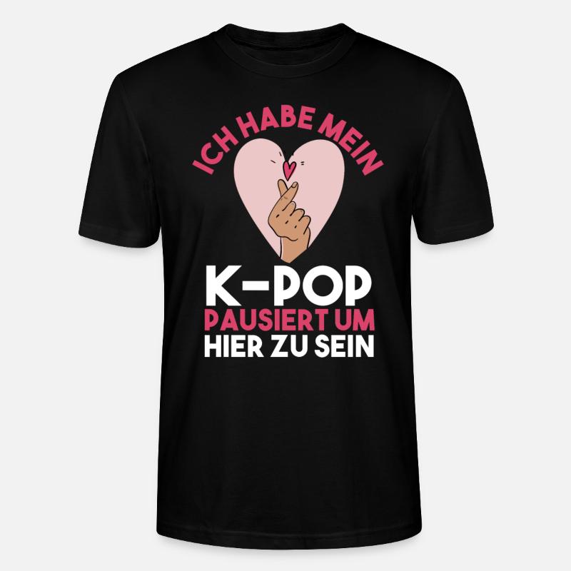 K-pop - Stanley/Stella Unisex Bio-T-Shirt CRAFTER - Schwarz