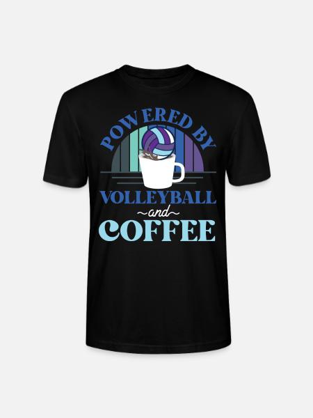 Café de l’équipe de volley-ball - T-shirt bio CRAFTER Stanley Stella Unisexe - noir