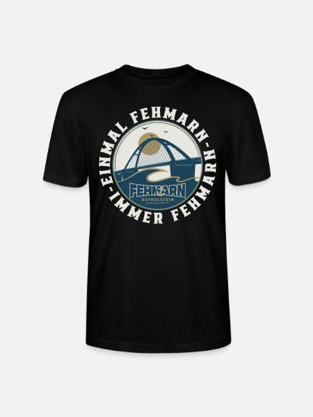 Fehmarn Ostsee - Stanley/Stella Unisex Bio-T-Shirt CRAFTER - Schwarz