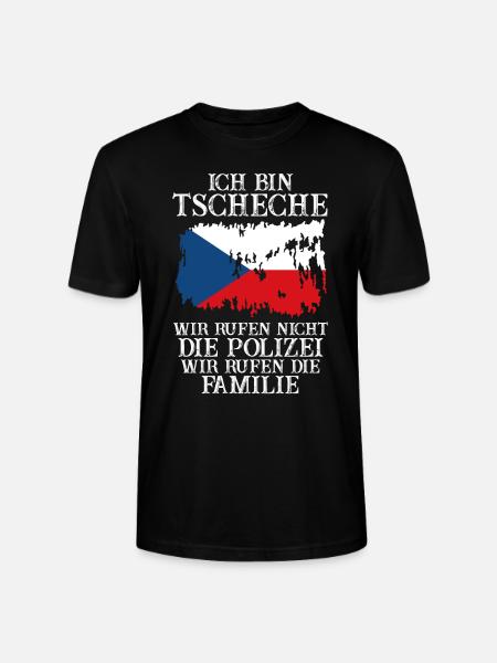 Tschechien Tscheche Tschechisches - Stanley/Stella Unisex Bio-T-Shirt CRAFTER - Schwarz