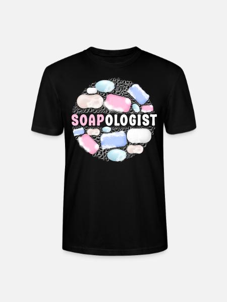 Soap Making Crafting Soapologist - Stanley/Stella CRAFTER Unisex Organic T-Shirt - black