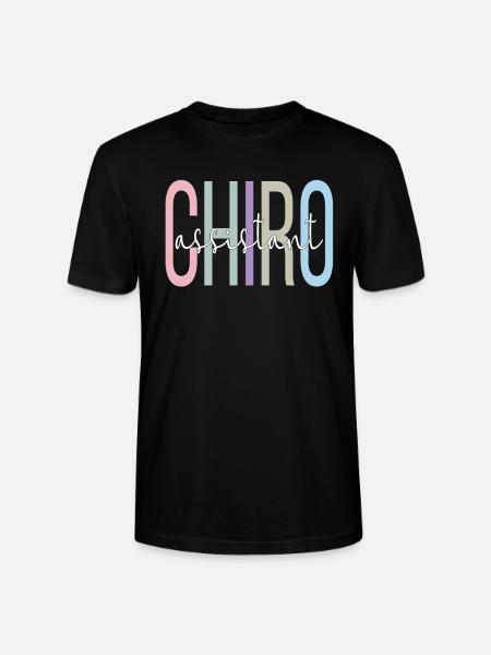 Chiropractic Assistant to Chiropractor - Stanley/Stella CRAFTER Unisex Organic T-Shirt - black