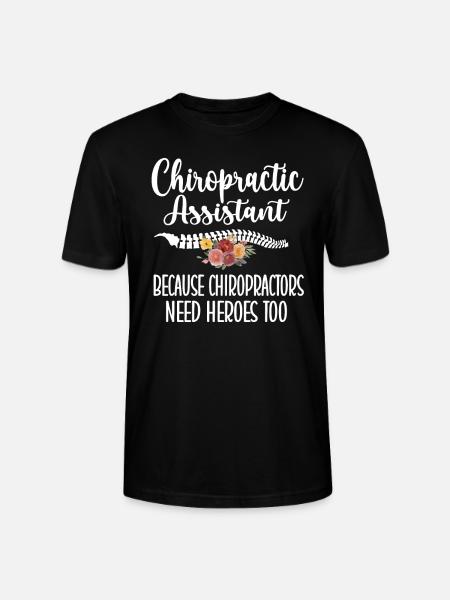 Chiropractic Assistant Chiropractic Assistant - Stanley/Stella CRAFTER Unisex Organic T-Shirt - black