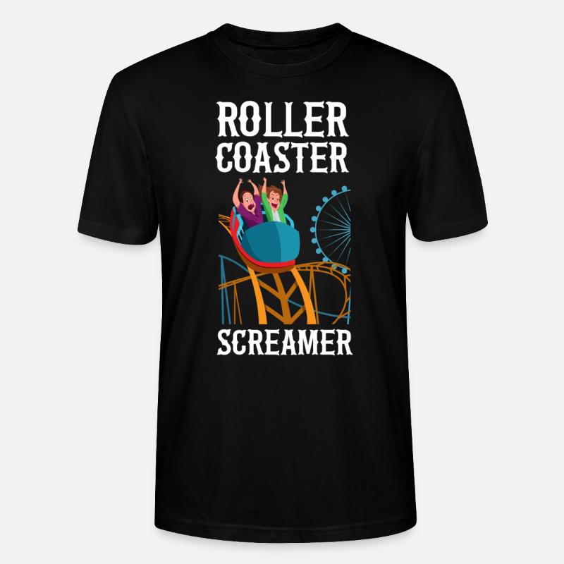 Roller Coaster Roller Coaster - T-shirt bio CRAFTER Stanley Stella Unisexe - noir