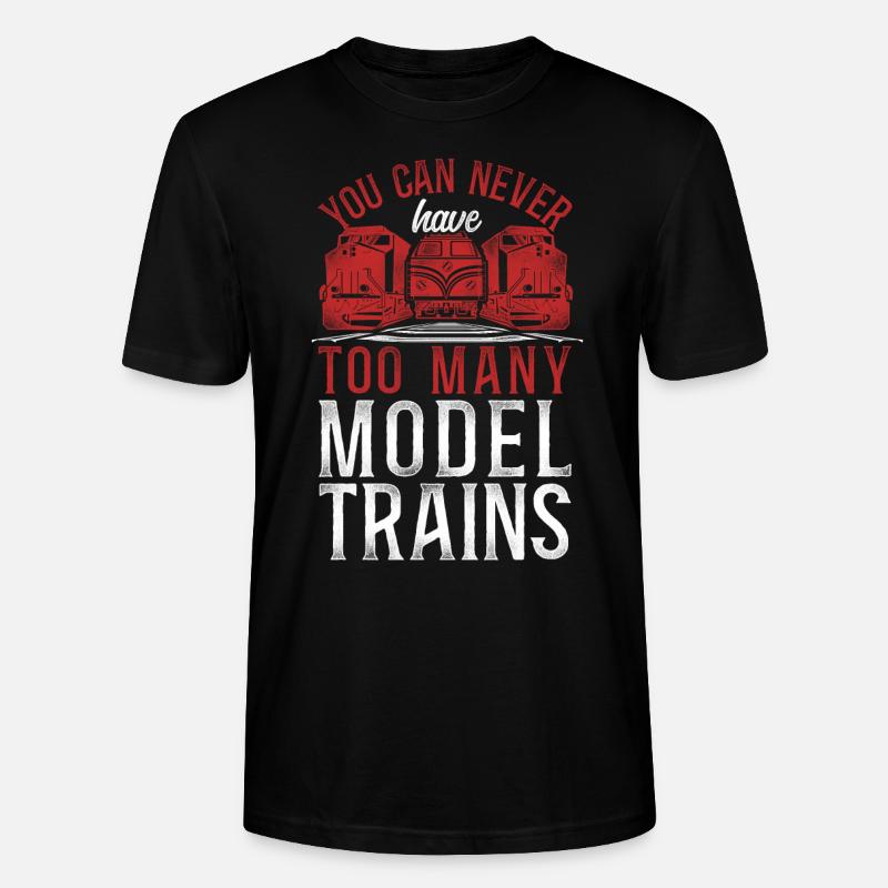 Freight Diesel Train Driver - Stanley/Stella Unisex Bio-T-Shirt CRAFTER - Schwarz