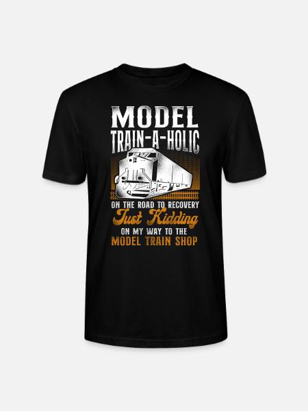 Freight Diesel Train Driver - Stanley/Stella CRAFTER Unisex Organic T-Shirt - black