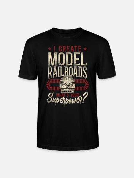 Freight Diesel Train Driver - Stanley/Stella CRAFTER Unisex Organic T-Shirt - black