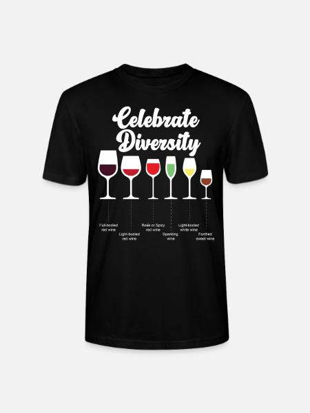 Sommelier Wine Drinking Tasting - Stanley/Stella Unisex Bio-T-Shirt CRAFTER - Schwarz