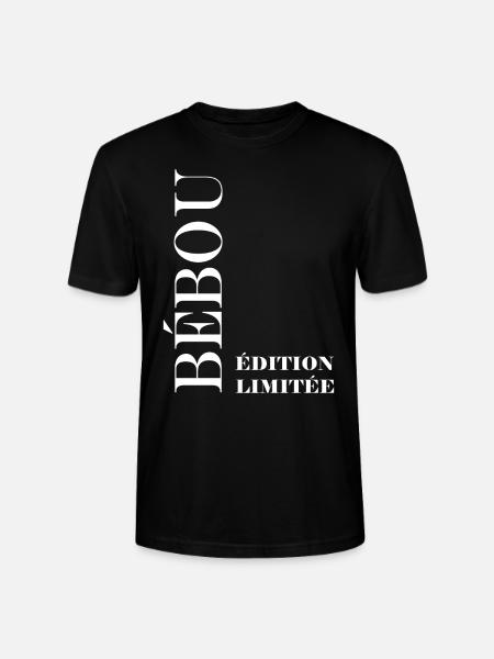 Edition limitée bébou - T-shirt bio CRAFTER Stanley Stella Unisexe - noir