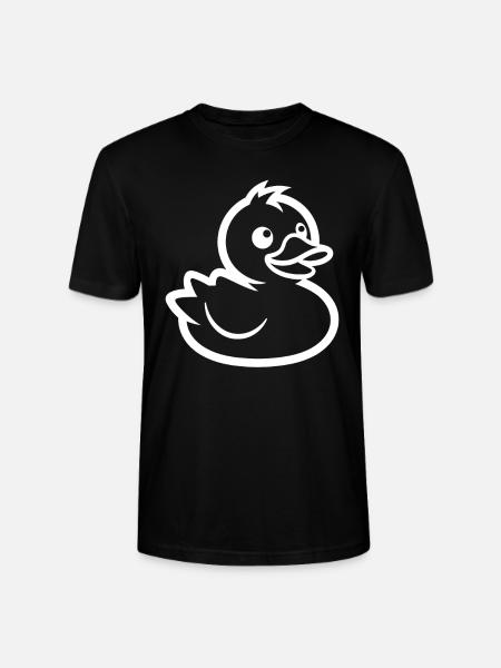 Bunte Ente - Stanley/Stella Unisex Bio-T-Shirt CRAFTER - Schwarz