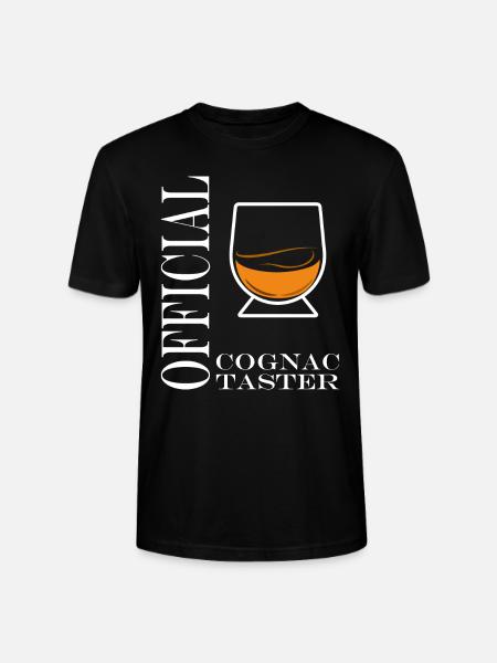 cognac taster - T-shirt bio CRAFTER Stanley Stella Unisexe - noir