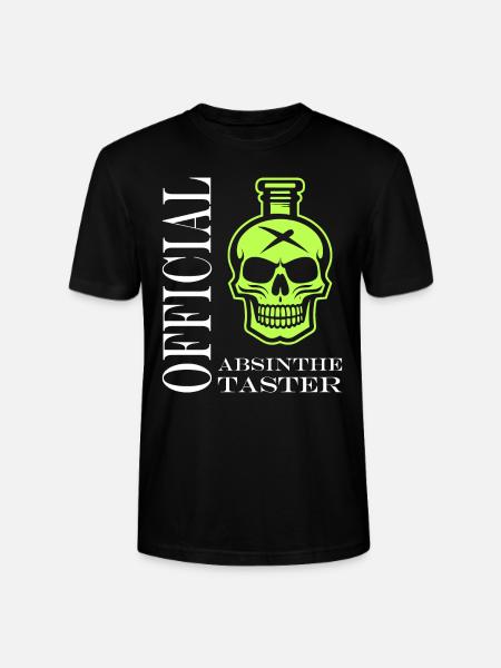 Official absinthe taster - Stanley/Stella CRAFTER Unisex Organic T-Shirt - black
