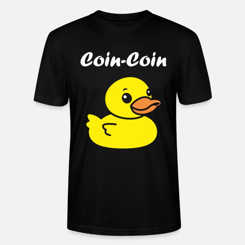 Petit canard - T-shirt bio CRAFTER Stanley Stella Unisexe - noir