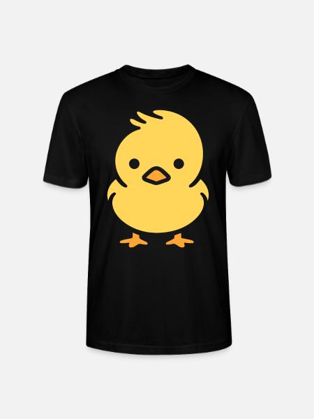 Petit poussin - T-shirt bio CRAFTER Stanley Stella Unisexe - noir