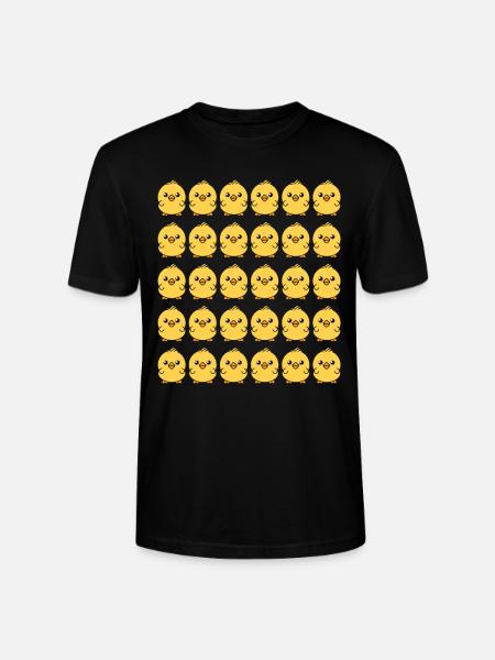 Petit poussin - T-shirt bio CRAFTER Stanley Stella Unisexe - noir