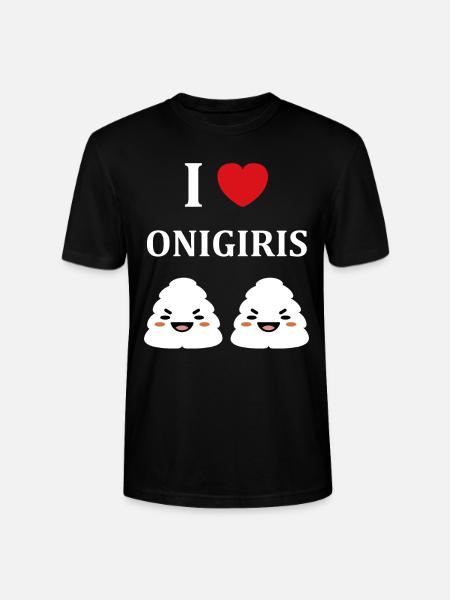 Onigiri japonais - T-shirt bio CRAFTER Stanley Stella Unisexe - noir
