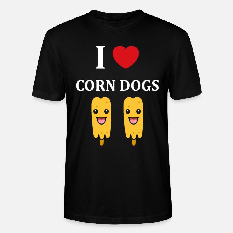 Mais Hundefutter - Stanley/Stella Unisex Bio-T-Shirt CRAFTER - Schwarz