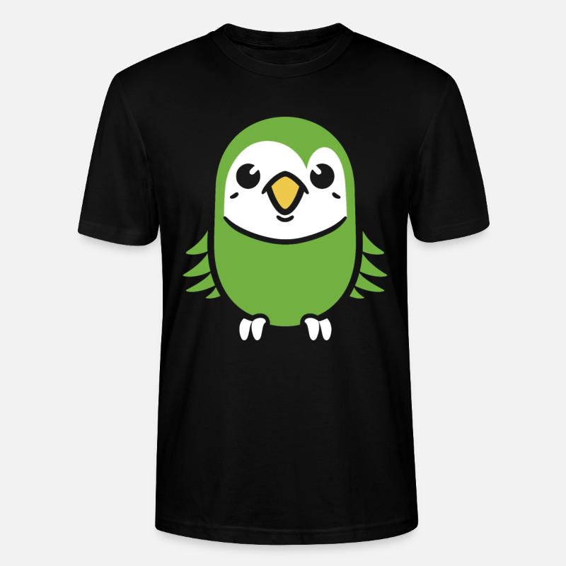 Mignonne petite perruche - T-shirt bio CRAFTER Stanley Stella Unisexe - noir