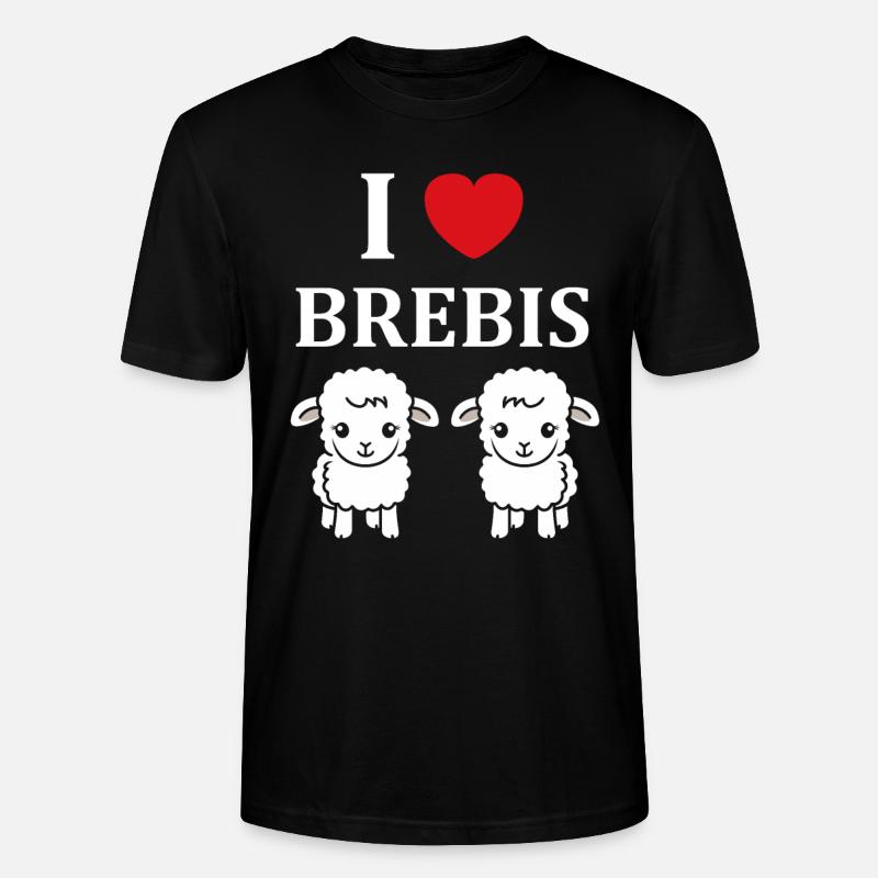 Bébé mouton petit brebis - T-shirt bio CRAFTER Stanley Stella Unisexe - noir