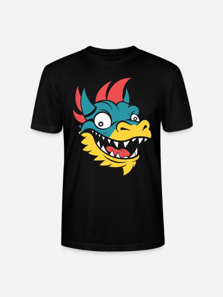 Bébé dragon - T-shirt bio CRAFTER Stanley Stella Unisexe - noir