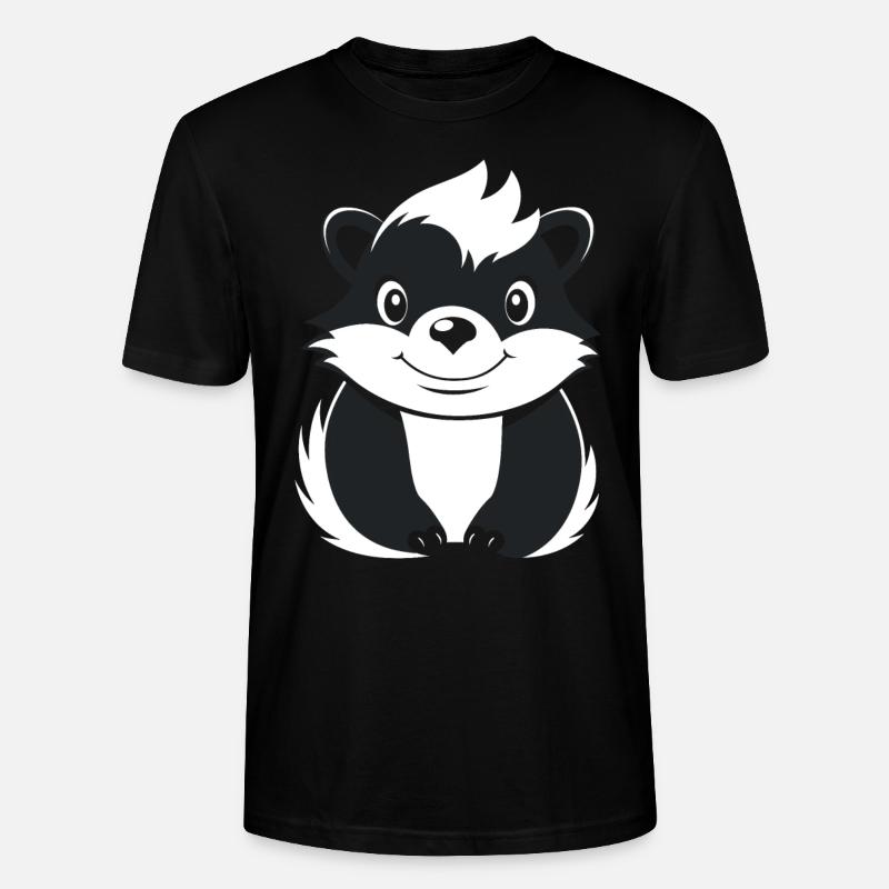Stinktier - Stanley/Stella Unisex Bio-T-Shirt CRAFTER - Schwarz