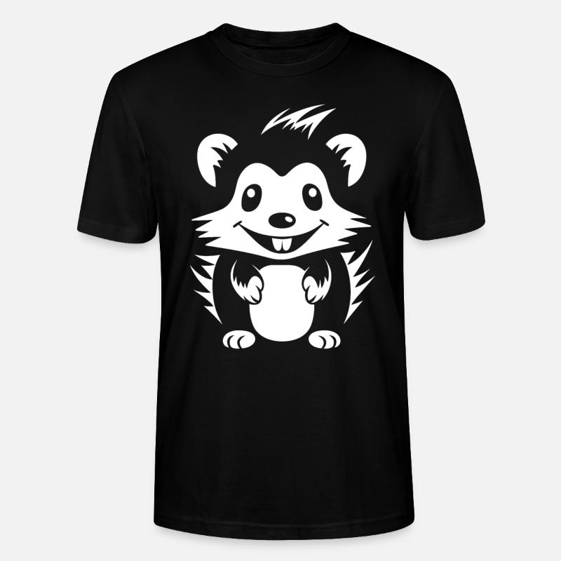 Stinktier - Stanley/Stella Unisex Bio-T-Shirt CRAFTER - Schwarz