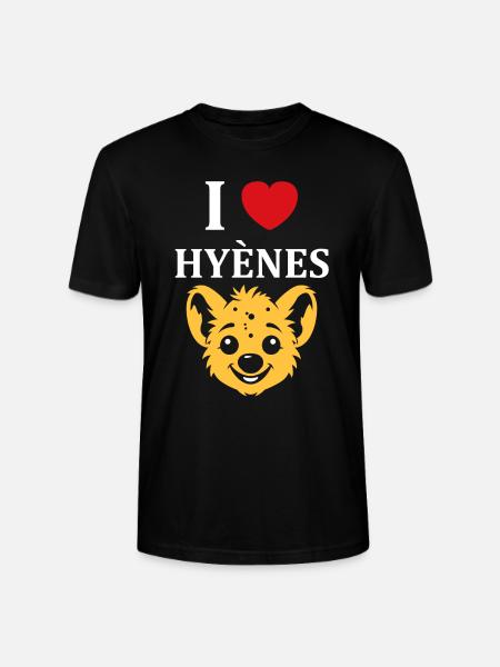 hyène - T-shirt bio CRAFTER Stanley Stella Unisexe - noir