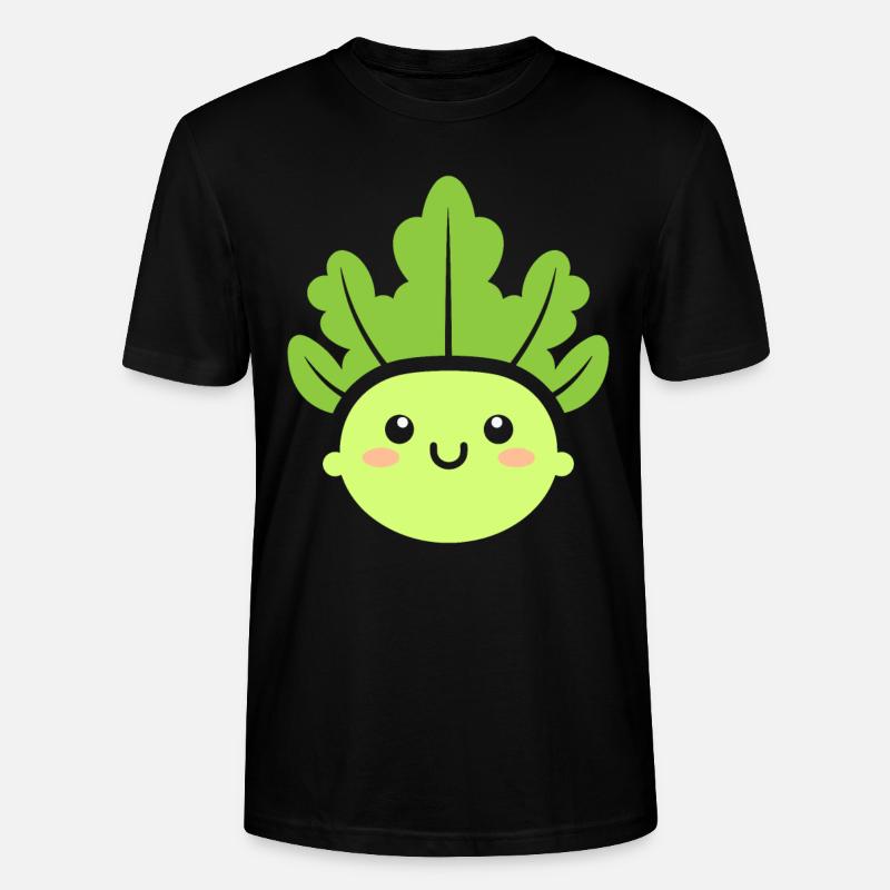 céleri - T-shirt bio CRAFTER Stanley Stella Unisexe - noir