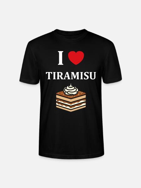 Humour tiramisu - T-shirt bio CRAFTER Stanley Stella Unisexe - noir