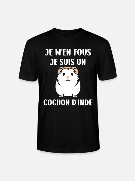 Humour cochon d'ine - T-shirt bio CRAFTER Stanley Stella Unisexe - noir