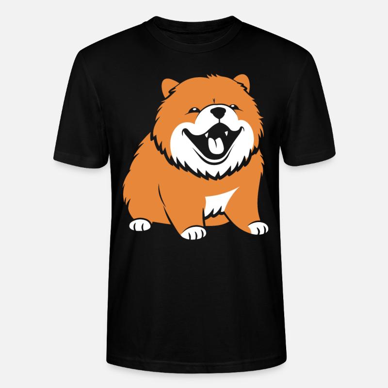 Chow Chow Hund - Stanley/Stella Unisex Bio-T-Shirt CRAFTER - Schwarz