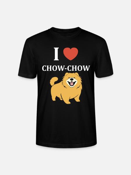 Chien chow chow - T-shirt bio CRAFTER Stanley Stella Unisexe - noir