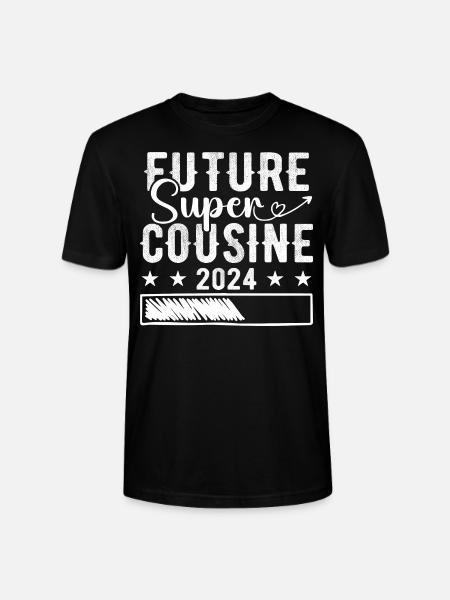 Future Super Cousin 2024 - Stanley/Stella CRAFTER Unisex Organic T-Shirt - black