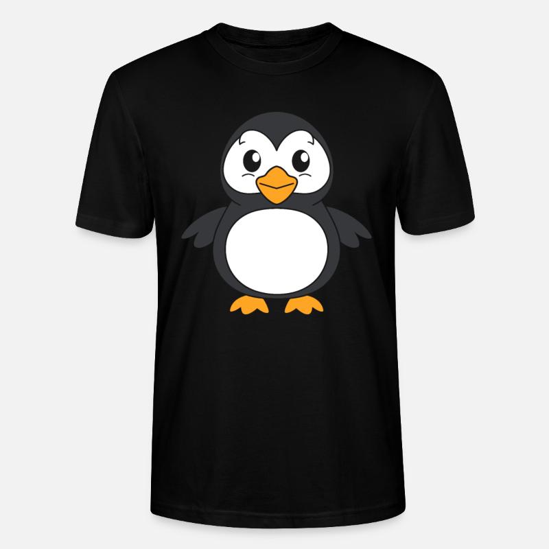 Papageitaucher - Stanley/Stella Unisex Bio-T-Shirt CRAFTER - Schwarz