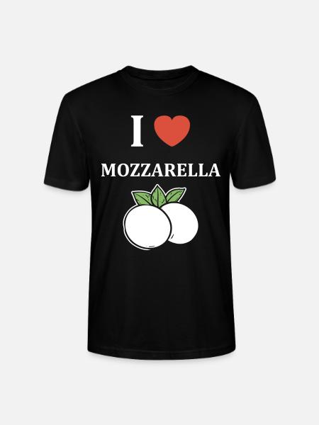 Humour mozzarella - T-shirt bio CRAFTER Stanley Stella Unisexe - noir