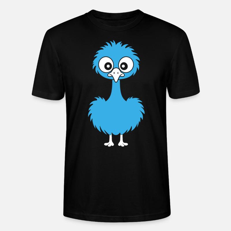 Strauß - Stanley/Stella Unisex Bio-T-Shirt CRAFTER - Schwarz