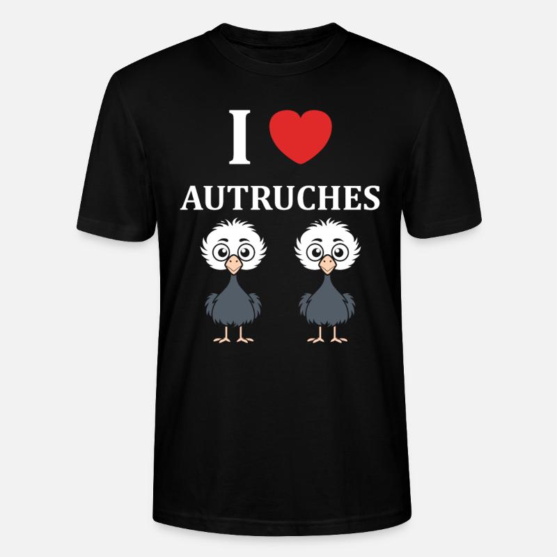 Strauß Zitat - Stanley/Stella Unisex Bio-T-Shirt CRAFTER - Schwarz