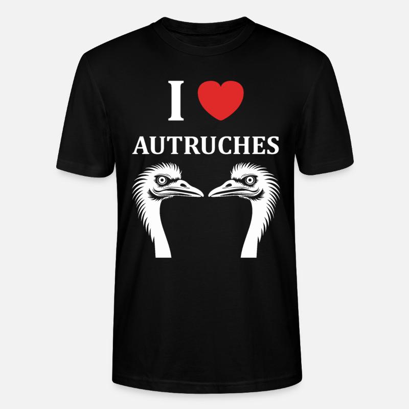 Strauß Zitat - Stanley/Stella Unisex Bio-T-Shirt CRAFTER - Schwarz