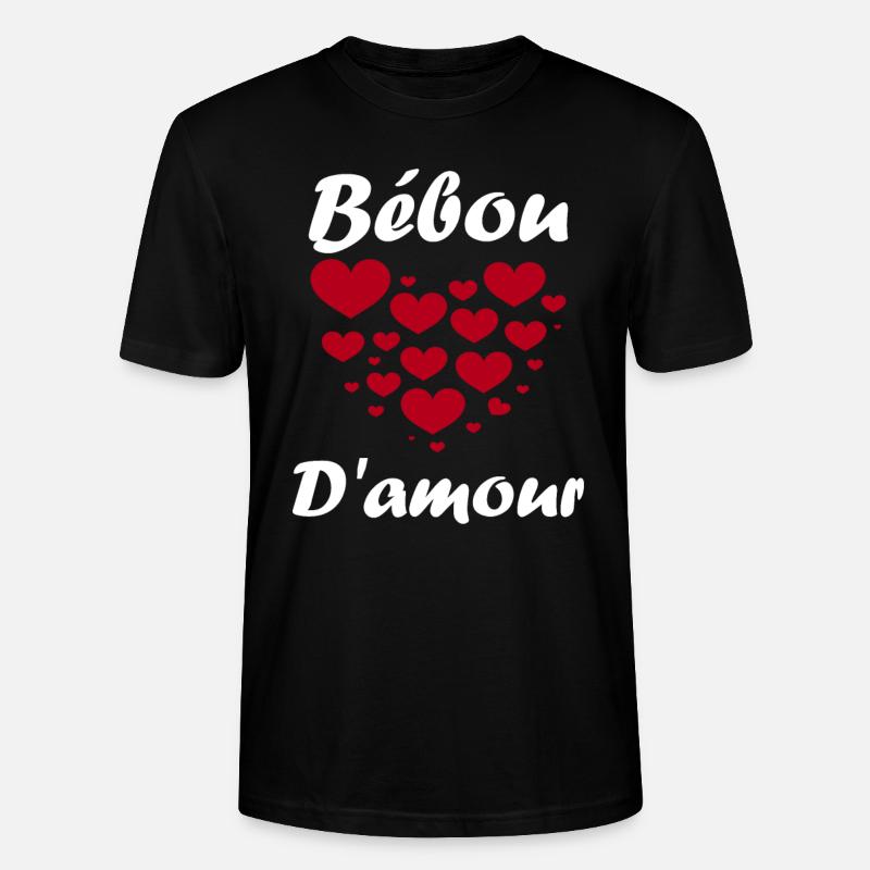 Bébou - T-shirt bio CRAFTER Stanley Stella Unisexe - noir