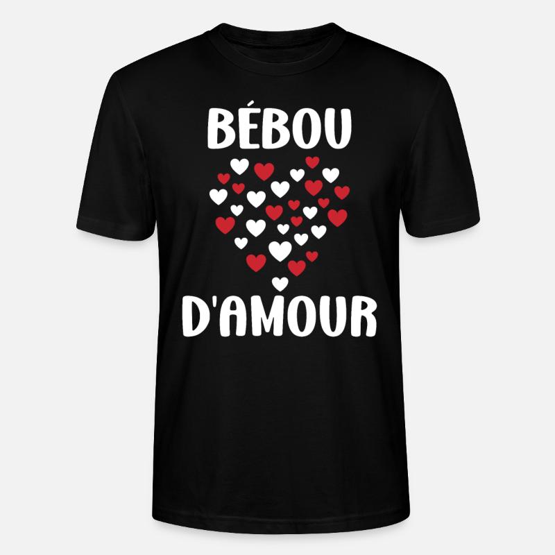 Bébou - T-shirt bio CRAFTER Stanley Stella Unisexe - noir