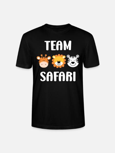 Team-Safari - Stanley/Stella Unisex Bio-T-Shirt CRAFTER - Schwarz