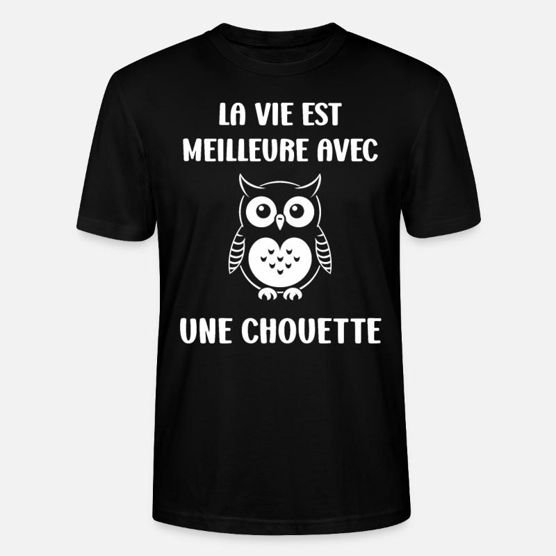 Netter Humor - Stanley/Stella Unisex Bio-T-Shirt CRAFTER - Schwarz