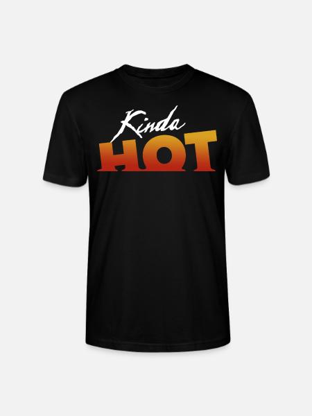 Kinda Hot - Stanley/Stella CRAFTER Unisex Organic T-Shirt - black