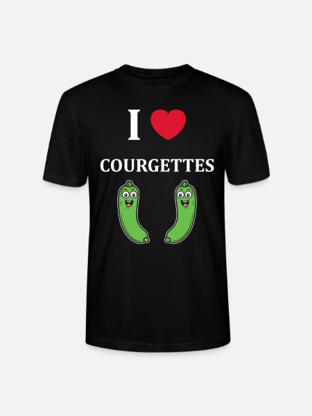 courgette - T-shirt bio CRAFTER Stanley Stella Unisexe - noir