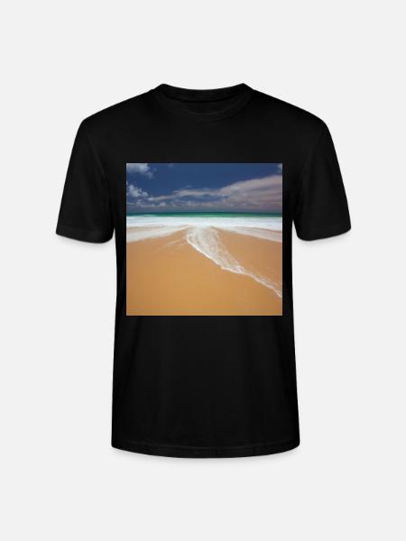 Beach Holidaymakers - Stanley/Stella CRAFTER Unisex Organic T-Shirt - black